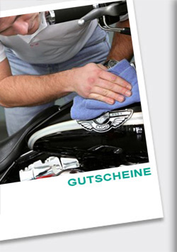 Gutschein Motorradreinigung